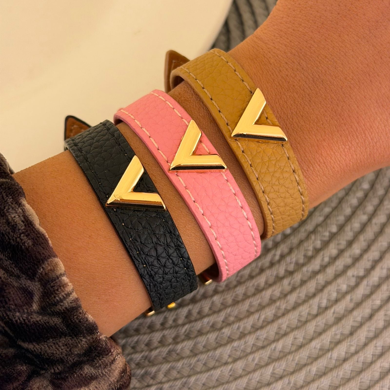 Icon Leather Bracelet